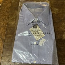 Turnbull & Asser Blue Turnbuline Shirt, BNWT UK:18 EU:46RRP:£355