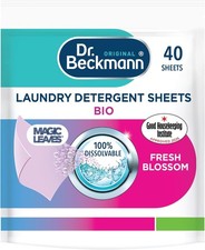 Image of Dr. Beckmann MAGIC LEAVES Laundry Detergent Sheets BIO | Convenient and pre-dose