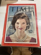 Nice January 20, 1961 time weekly Magazine Jacqueline Kennedy No Label
