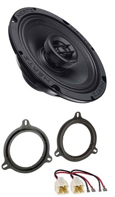 Hertz 2-Wege 16,5cm 200Watt Lautsprecher für Nissan Note Qashqai Fronttür Auto B