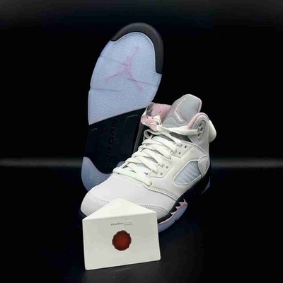 Air Jordan 5 Retro Grade School Medium Soft Pink HQ7980-102 