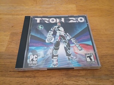 TRON 2.0 (PC,2003) 2 Disc Jewel Case Retro Sci-Fi FPS Cyberpunk Game 