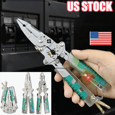 Wire Strippers Multifunctional Pliers Universal Wire Scissors Electricians Tools