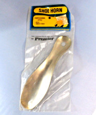 Premier Professional-Style Metal Shoe Horn - New Old Stock