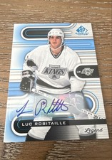 2022-23 Upper Deck SP Game Used - Legends Luc Robitaille #134 Blue Autographs