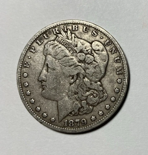 1879-O Morgan Silver Dollar Choice Original Fine