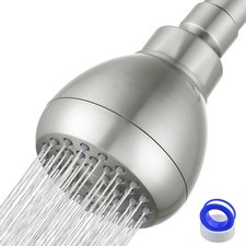 High Pressure Shower Head - Powerful Bathroom Pressure Boosting Showerhead -