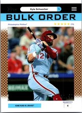 2026 Topps Series 1 Flagship Baseball Kyle Schwarber Bulk Order BO-5 31/50