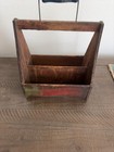 Pepsi Vintage Wooden Pepsi-Cola Bottle Carrier Caddy w/ Handle "Bigger Better" — photo 3