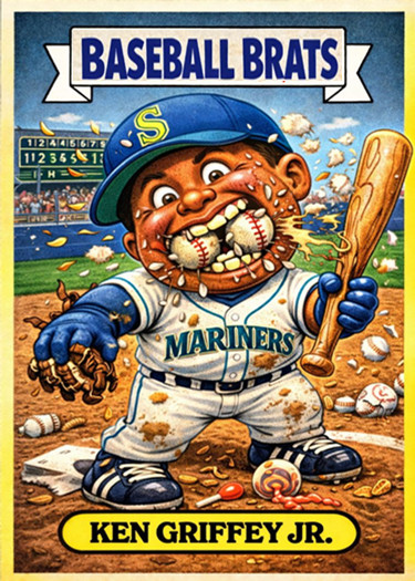 KEN GRIFFEY JR BRATS B#### BUY 5 GET 1 FREE #### or 30% OFF 12 OR MORE