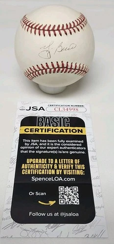 Yogi Berra Signed Rawlings Official American League Baseball JSA COA YANKEES A3