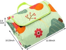 Large Waterproof Picnic Blanket 59x79 Outdoor Camping Beach Baby Mat