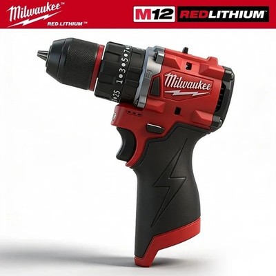 NEU - Milwaukee M12 FUEL 3404-20 Sub Compact Kombi 1/2'' Bohrhammer (nur Gehäuse)