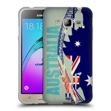 HEAD CASE DESIGNS FLAGS AND LANDMARKS SOFT GEL CASE FOR SAMSUNG PHONES 3