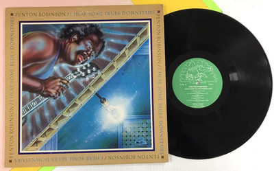FENTON ROBINSON I Hear Some Blues Downstairs (1977) LP *EX/M- Vinyl*  b1149