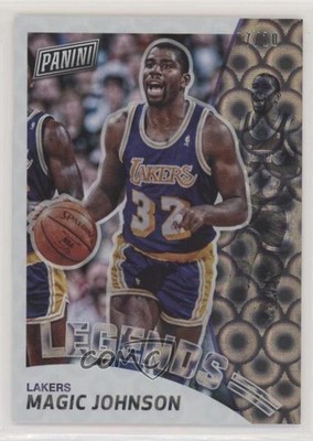 2019 Panini National Convention Legends Pyramids 7/10 Magic Johnson #MJ HOF 02v3