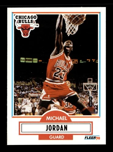 1990 FLEER #26 MICHAEL JORDAN BULLS