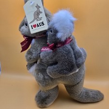 I Love AUS Kangaroo with Joey and Koala Plush Stuffed Animal Souvenir New With T