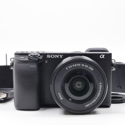SONY a6300 ILCE-6300 w/ SELP1650 (ShutterCount:2933) [Near Mint