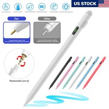 Stylus Pencil Pen For Apple iPad 10/9/8/7/6th Gen Pro 12.9" Air 5/4/3 2018-2024