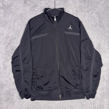 Jordan Jacket Mens L Full Zip Track Knit Jumpman Air Basketball Athletic Nike