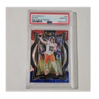 Panini 2024 Select Bo Nix Rookie #30 Concourse Red & Blue Shock Prizm PSA 10