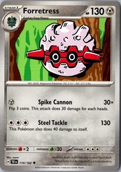 Forretress 110/162 Temporal Forces Uncommon
