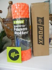 NIP POWX 18" HIGH DENSITY TEARDROP DEEP TISSUE MASSAGER ORANGE FOAM ROLLER NEW