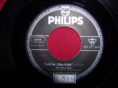 Jerry Williams - Do it over again / Please forgive...... rare German Philips 45