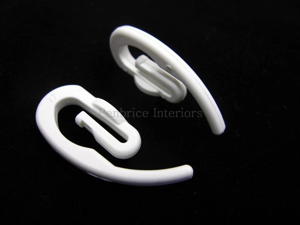 Genuine SWISH brand white curtain tape hooks High quality plastic nylon hook - Image 3 of 3