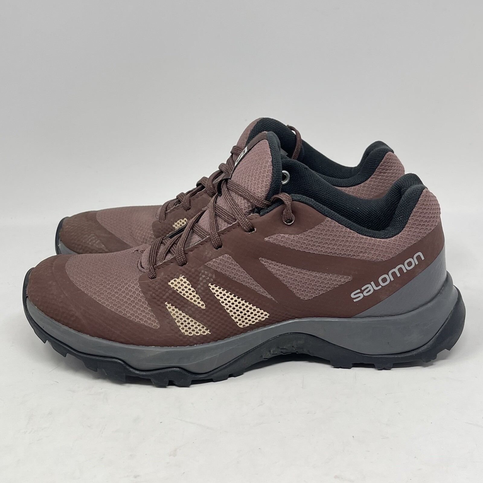 Scarpe Salomon Kaneo donna 7 marroni escursionismo trail running passeggio outdoor sneakers
