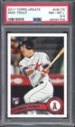 2011 Topps Update RC #US175 Mike Trout PSA 8.5