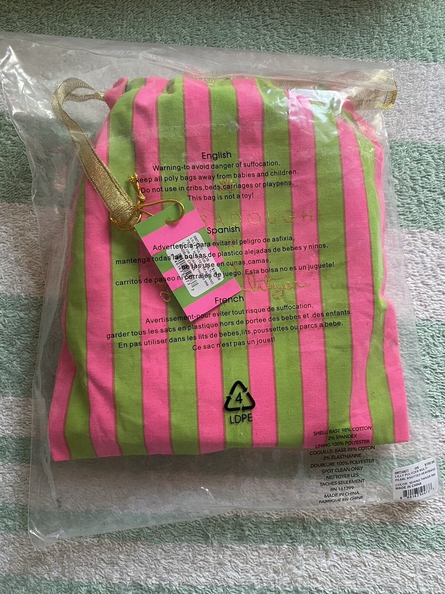 NWT Lilly Pulitzer x Lele Sadoughi Seaing Things Pearl  display picture 2