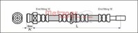 Metzger 4113315 Bremsschlauch FüR Mitsubishi Volvo