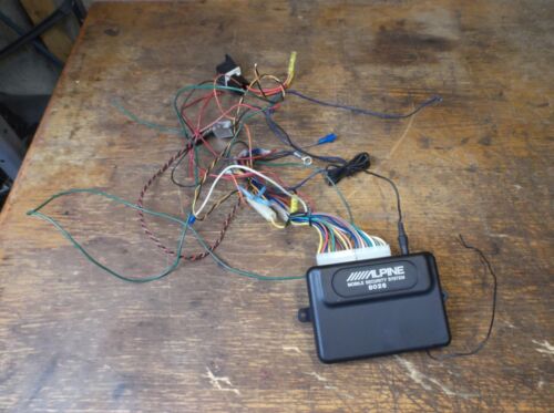 Alpine Mobile Security System 8026 Relay ECU w/ Sensor and wiring - Afbeelding 1 van 8