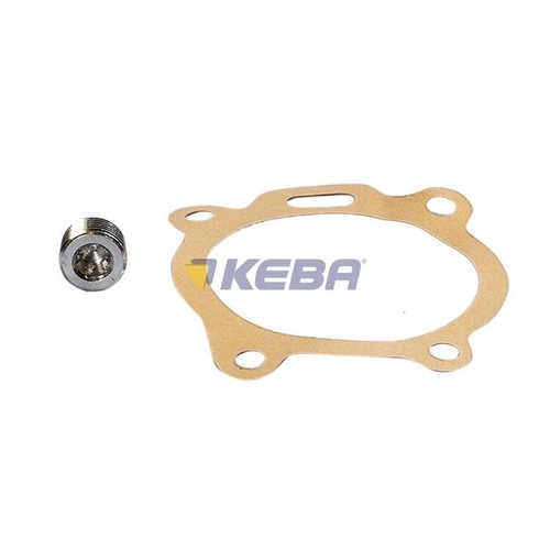 Water Pump w/Pulley for Perkins 4.212 4.236 4.248 Diesel Engine 1 Hose 41312366 - Picture 4 of 4