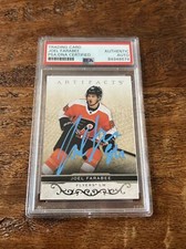 Joel Farabee IP Signed UD Artifacts Card Psa Dna Coa Slab Flyers Autographed