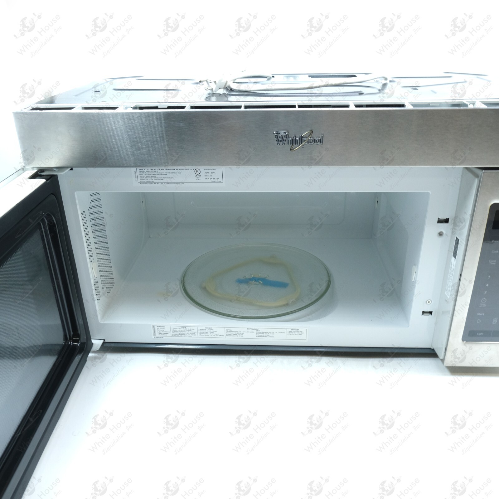 Whirlpool 1.7 cu. ft. Over the Range Microwave in Stainless Steel