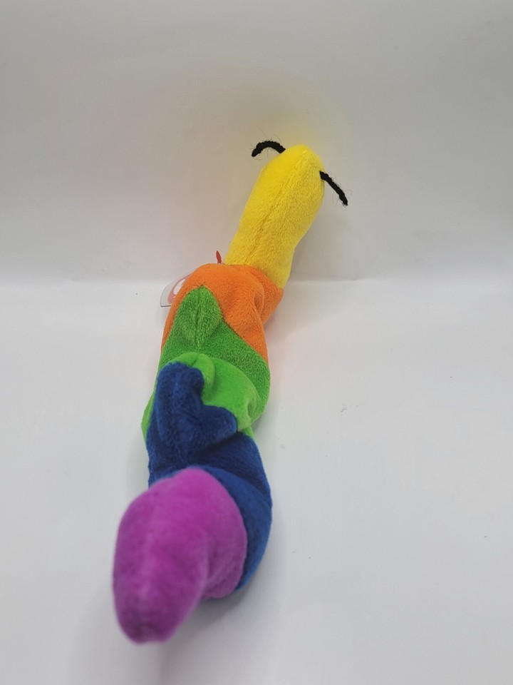 9/3/1995 TY Beanie Babies INCH Worm Caterpillar Bean Bag Plush eBay