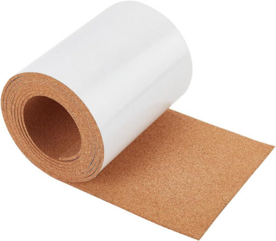 98X6 Inch Self-Adhesive Cork Roll 1/8Inch Thick Backed Cork Boards Mat Strong Se