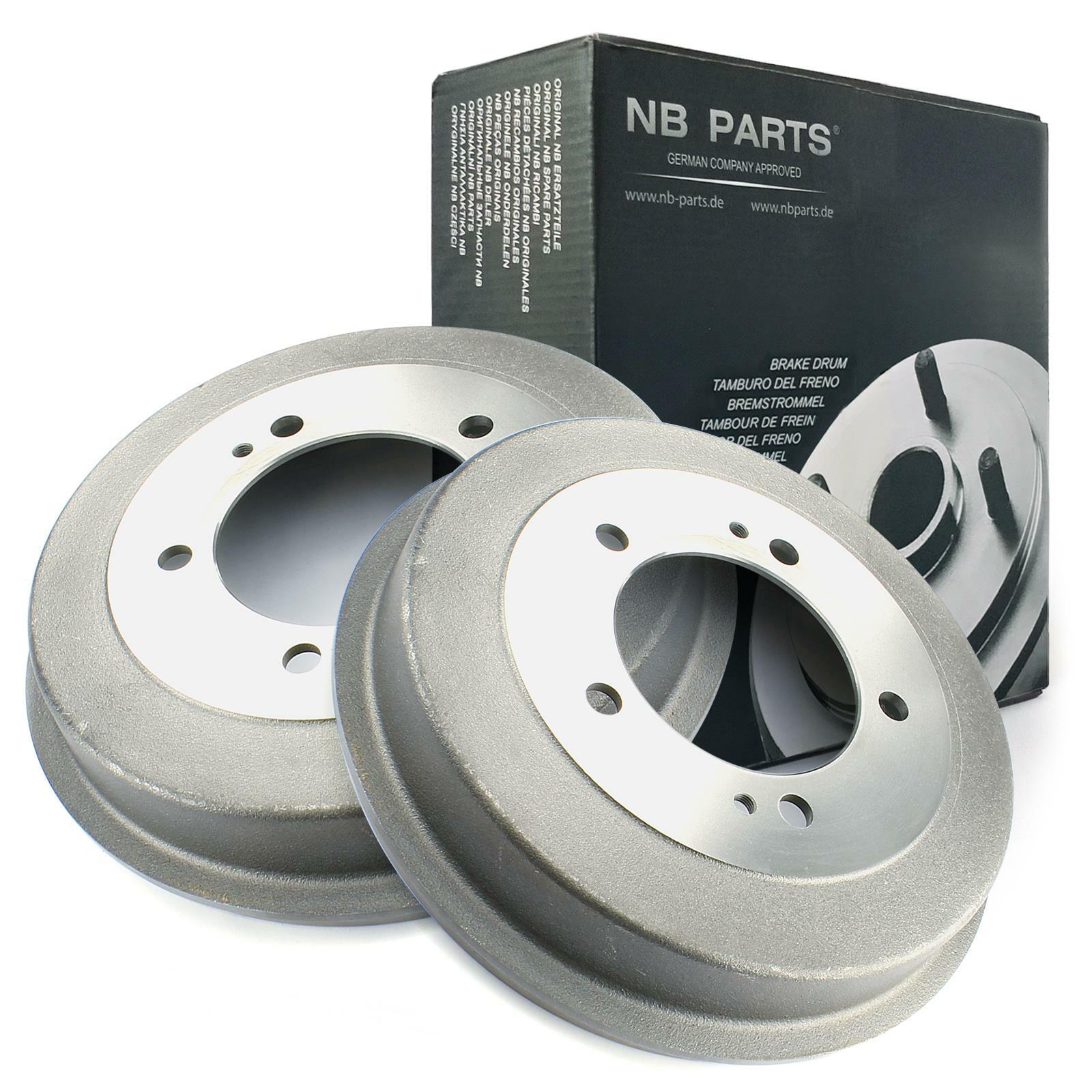 2x Brake Drum Rear for Daihatsu Feroza F300 Rocky F7/8 Wildcat