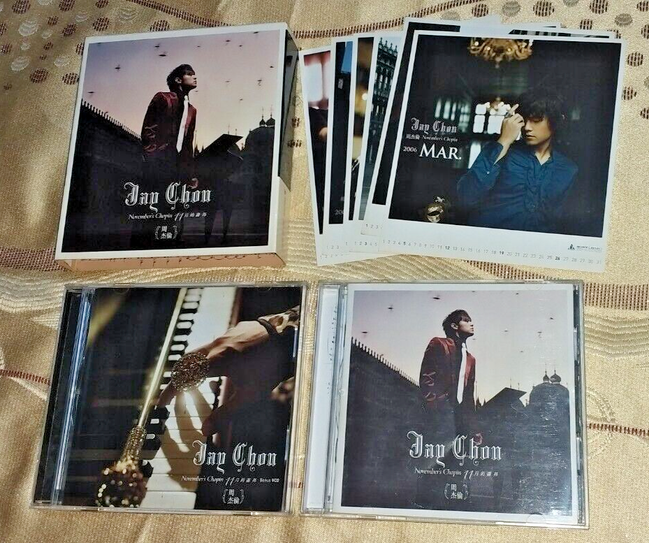 新加坡压制周杰伦Jay Chou 11月的萧邦November's Chopin 第6张专辑CD+ 新加坡压制周杰伦Jay Chou 11月的萧邦November's Chopin 第6张专辑CD+