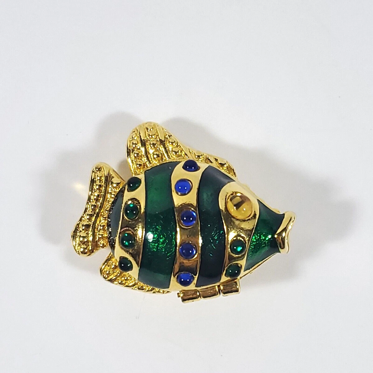 Fish jewellery hotsell enamel
