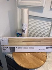 IKEA MALA M LA Tabletop Wood Drawing/Craft Paper Holder 101.493.50 W/ Paper, New