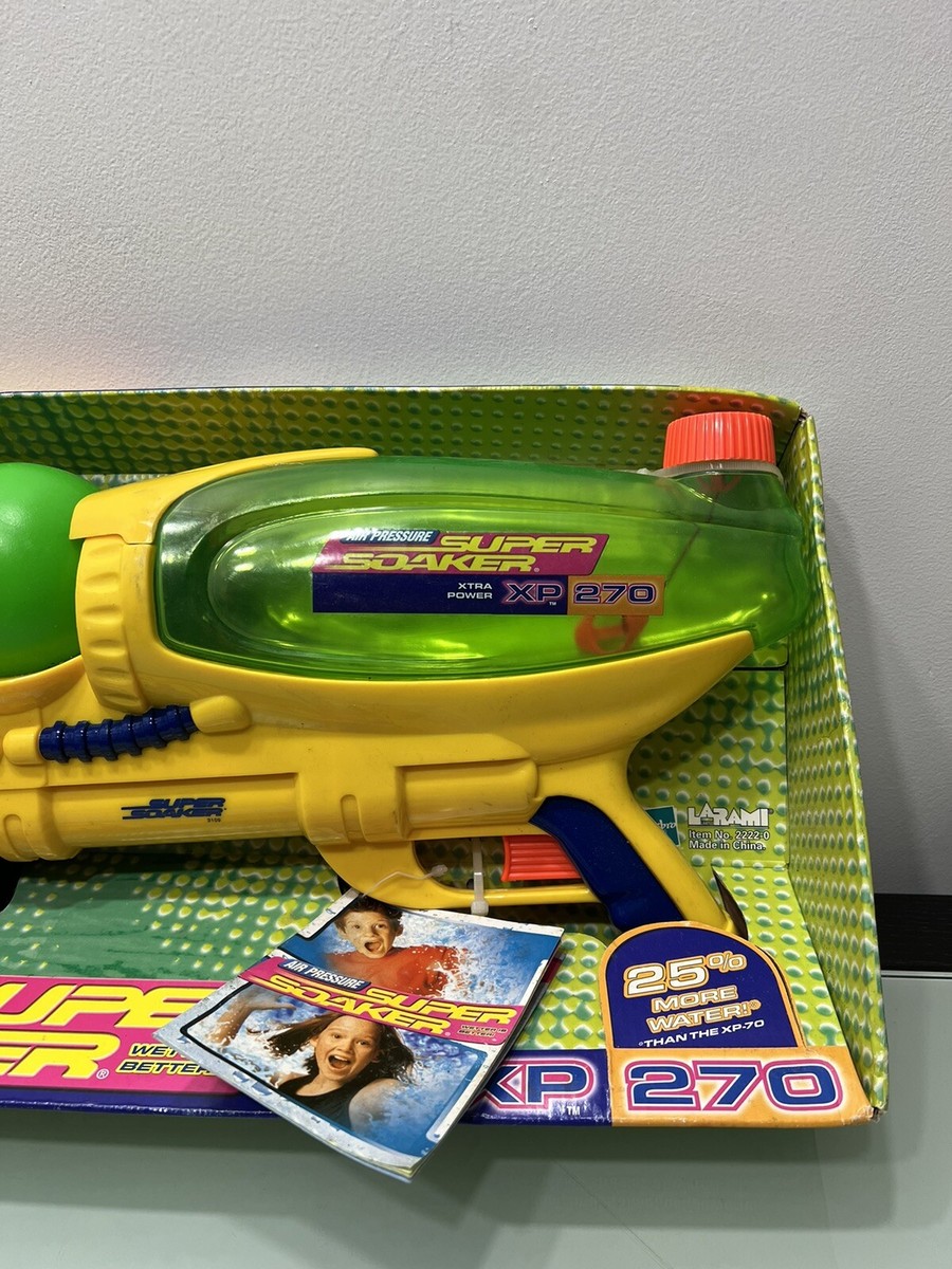 RARE Vintage 90's Hasbro Larami SUPER SOAKER XP 270 Water Gun w