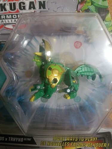 Spin Master Bakugan Armored Alliance HYDOROUS x TRHYNO Ultra Figur Neu in OVP - Bild 3 von 10