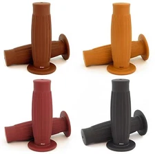 Laguna Grips GT Motorcycle Grip - 7/8" - Vintage Cafe Racer Chopper Bobber Brat