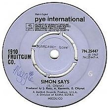 1910 Fruitgum Company - Simon Says (7'', Single, Pus)