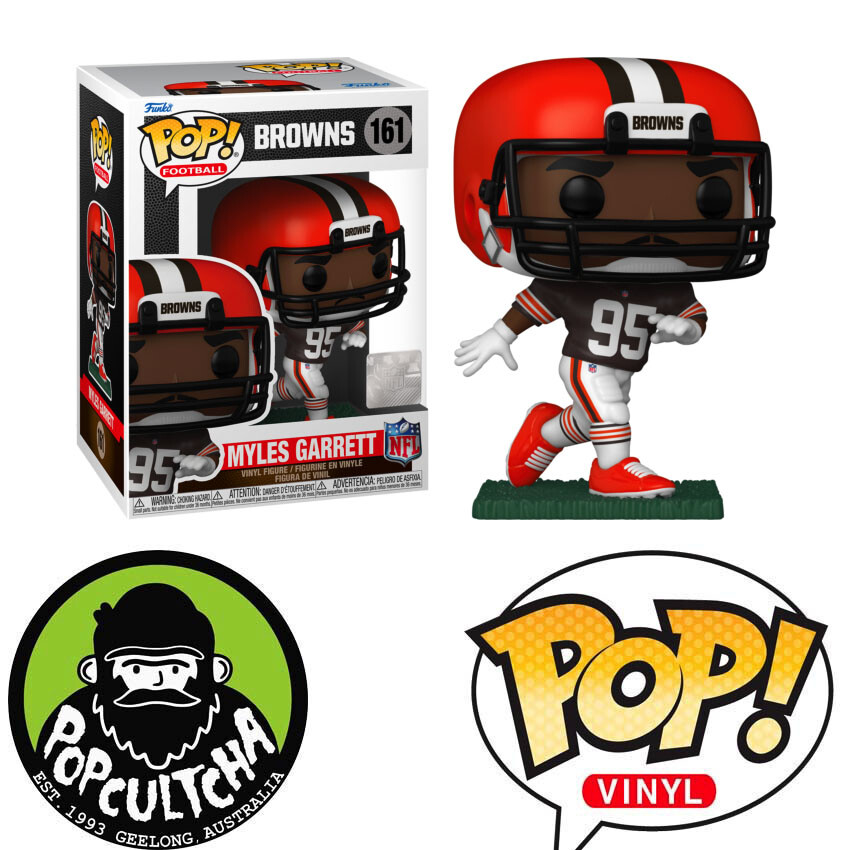 Nfl Football - Myles Garrett Cleveland Browns Pop! Vinyl Figure &Quot;New&Quot;
