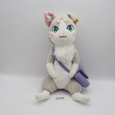 Re:Zero C3103 Puck Cat Plush 8'' Stuffed Toy Doll Japan